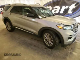 2023 Ford Explorer Limited with VIN 1FMSK8FH9PGB22416, listed as a Copart auction lot 62079425 with 39,691 mi miles and Salvage title. Bid and sale history available at DreamBid. Image 4.