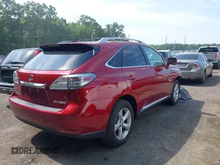 2010 Lexus RX 350 with VIN 2T2BK1BA9AC073675, listed as a IAAI auction lot 42618881 with 61,543 mi miles and . Bid and sale history available at DreamBid. Image 4.