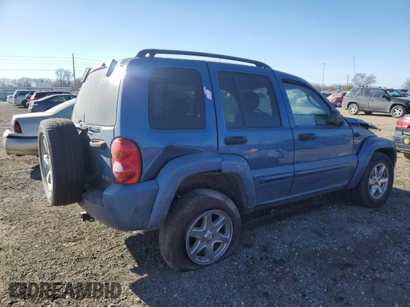 2004 Jeep Liberty Limited with VIN 1J4GL58K04W127014, listed as a Copart auction lot 42746575 with 0 mi miles and Salvage Title. Bid and sale history available at carsss.com. Image 3.