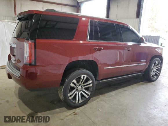 2017 GMC Yukon Denali with VIN 1GKS1CKJ8HR218700, listed as a Copart auction lot 88451155 with 112,348 mi miles and Salvage Title. Bid and sale history available at carsss.com. Image 3.