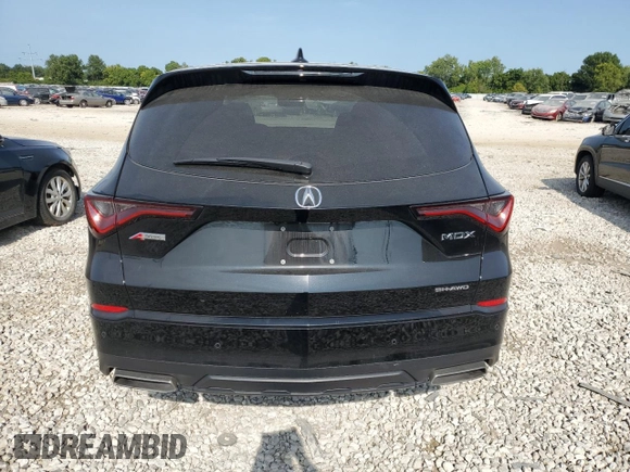 2022 Acura MDX w/A-Spec Package with VIN 5J8YE1H02NL030168, listed as a Copart auction lot 69001204 with 45,231 mi miles and Salvage Title. Bid and sale history available at carsss.com. Image 6.