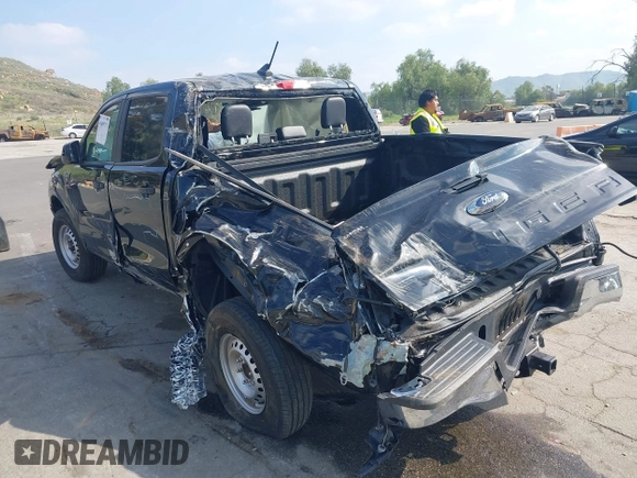 2022 Ford Ranger XL with VIN 1FTER4EH2NLD53847, listed as a IAAI auction lot 41895171 with 24,049 mi miles. Bid and sale history available at carsss.com. Image 3.