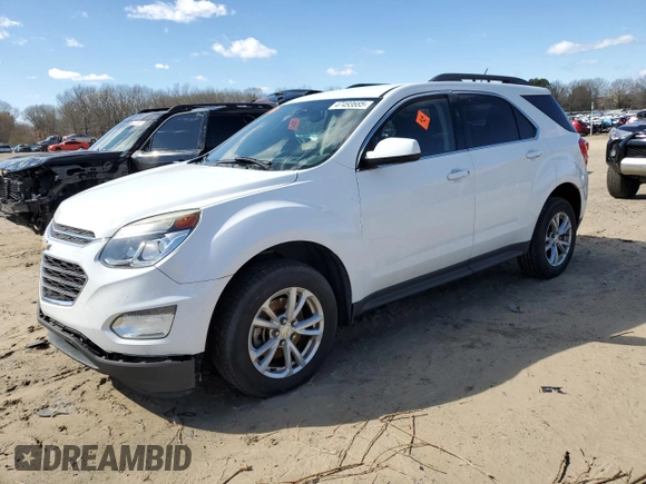 2016 Chevrolet Equinox LT with VIN 2GNALCEK5G1152563, listed as a Copart auction lot 47493685 with 170,193 mi miles and Salvage Title. Bid and sale history available at carsss.com. Image 1.