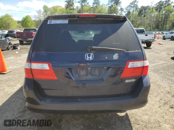 2006 Honda Odyssey EX-L with VIN 5FNRL38716B107344, listed as a Copart auction lot 50556015 with 199,627 mi miles and Clean Title. Bid and sale history available at carsss.com. Image 6.