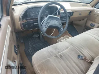 1987 Ford F-150 with VIN 2FTEF15H8HCA66731, listed as a Copart auction lot 58696774 with 81,683 mi miles and Salvage Title. Bid and sale history available at carsss.com. Image 8.