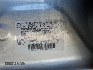 2013 Nissan Versa SV with VIN 3N1CN7AP2DL853742, listed as a Copart auction lot 60462615 with 75,587 mi miles and Salvage title. Bid and sale history available at DreamBid. Image 13.