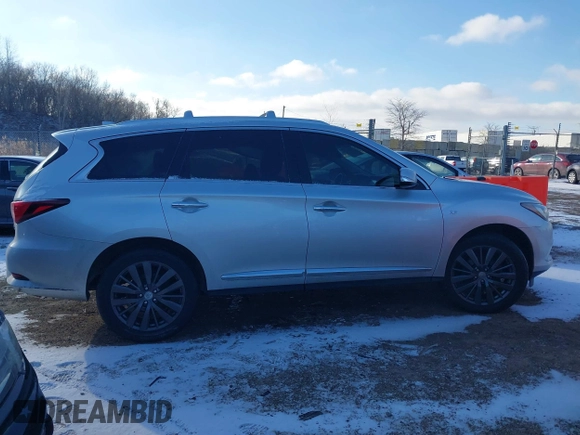 2016 Infiniti QX60 with VIN 5N1AL0MM8GC518533, listed as a IAAI auction lot 41352229 with 100,185 mi miles and . Bid and sale history available at DreamBid. Image 12.