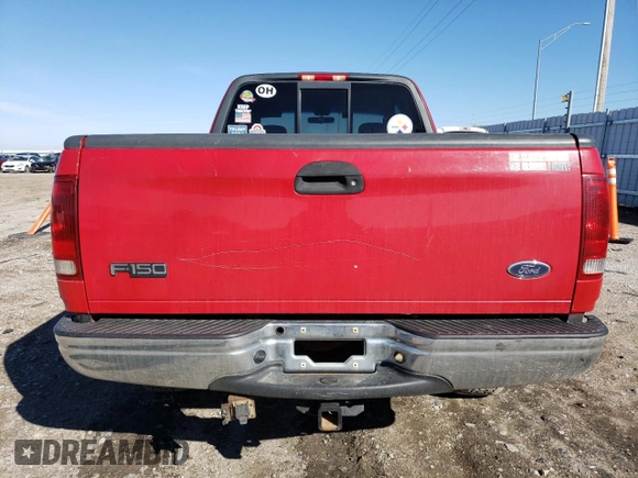 2003 Ford F-150 XL with VIN 2FTRX18L43CA27335, listed as a Copart auction lot 42251385 with 0 mi miles and Salvage Title. Bid and sale history available at carsss.com. Image 6.
