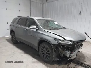 2023 Chevrolet Traverse RS z VIN 1GNEVJKW9PJ177723, wystawiony jako IAAI lot #41513375 z przebiegiem 28 227 mil mil oraz . Historia ofert i sprzedaży dostępna na DreamBid. Obrazek 1.