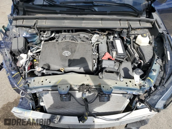 2021 Toyota Highlander L with VIN 5TDBZRBH9MS552153, listed as a Copart auction lot 65512635 with 20,153 mi miles and Salvage title. Bid and sale history available at DreamBid. Image 12.