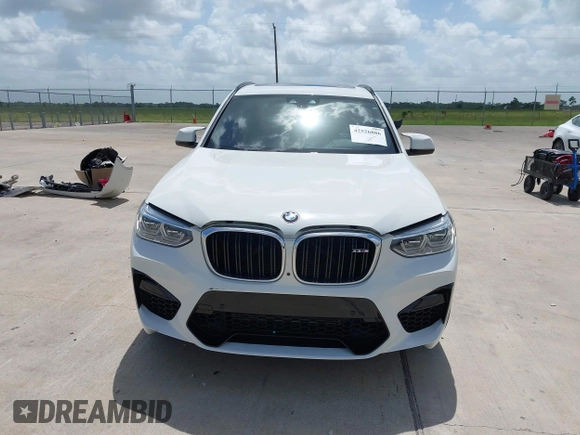 2020 BMW X3 M with VIN 5YMTS0C05L9C87865, listed as a IAAI auction lot 42526886 with 41,496 mi miles and . Bid and sale history available at DreamBid. Image 12.