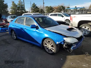 2008 Subaru Impreza Sedan (Natl) WRX w/Sat/Nav with VIN JF1GE75638G513709, listed as a Copart auction lot 43757055 with 160,137 mi miles and Salvage Title. Bid and sale history available at carsss.com. Image 4.
