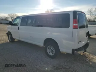 2017 Chevrolet Express Passenger LT z VIN 1GAZGPFF6H1147784, wystawiony jako Copart lot #84001734 z przebiegiem 237 613 mil mil oraz Czysty tytuł • Clean title. Historia ofert i sprzedaży dostępna na DreamBid. Obrazek 2.