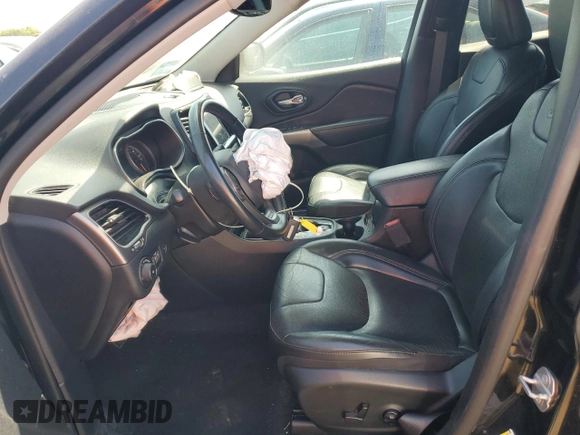 2019 Jeep Cherokee Limited with VIN 1C4PJLDB3KD419514, listed as a Copart auction lot 51371725 with 47,783 mi miles and Salvage Title. Bid and sale history available at DreamBid. Image 7.