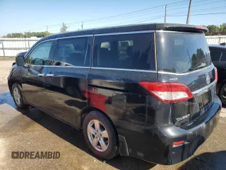 2015 Nissan Quest SV with VIN JN8AE2KP9F9128399, listed as a Copart auction lot 74980554 with 108,346 mi miles and Salvage Title. Bid and sale history available at carsss.com. Image 2.