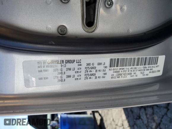 2014 Ram 1500 Express with VIN 1C6RR6KT4ES134990, listed as a Copart auction lot 45524325 with 206,053 mi miles and Salvage Title. Bid and sale history available at carsss.com. Image 13.