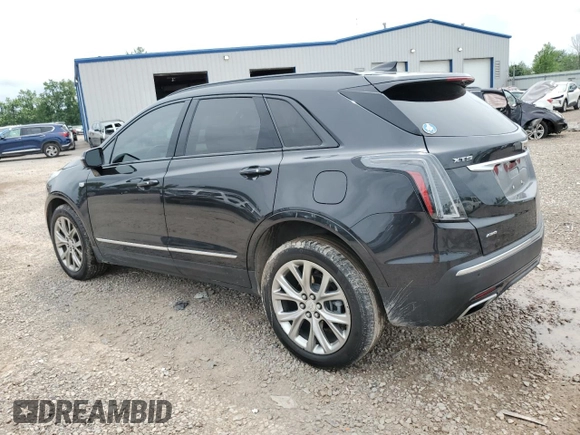 2020 Cadillac XT5 Sport AWD with VIN 1GYKNGRSXLZ161151, listed as a Copart auction lot 64041905 with 37,468 mi miles and Salvage title. Bid and sale history available at DreamBid. Image 2.