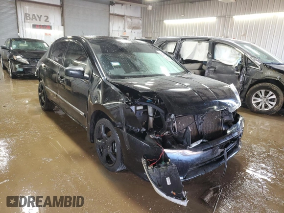 2012 Nissan Sentra S with VIN 3N1AB6AP1CL696410, listed as a Copart auction lot 50416095 with 97,218 mi miles and Salvage Title. Bid and sale history available at DreamBid. Image 4.