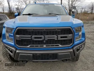 2020 Ford F-150 Raptor with VIN 1FTFW1RG2LFB42527, listed as a Copart auction lot 53603035 with 59,009 mi miles and Salvage Title. Bid and sale history available at carsss.com. Image 5.
