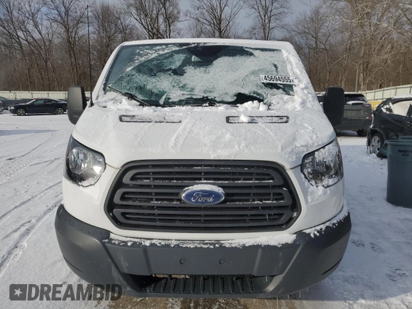 2017 Ford Transit XL with VIN 1FMZK1YM5HKA34719, listed as a Copart auction lot 45694555 with 41,359 mi miles and Salvage title. Bid and sale history available at DreamBid. Image 5.