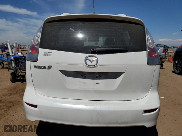 2007 Mazda 5 Touring with VIN JM1CR293670134081, listed as a Copart auction lot 63690455 with 138,117 mi miles and Salvage title. Bid and sale history available at DreamBid. Image 6.