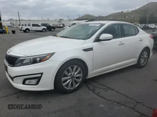 2015 Kia Optima LX with VIN KNAGM4A76F5614498, listed as a Copart auction lot 54376015 with 140,889 mi miles and Clean title. Bid and sale history available at DreamBid. Image 1.