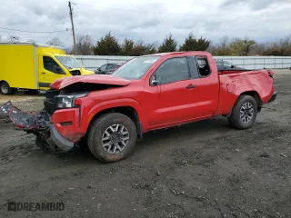 2022 Nissan Frontier S with VIN 1N6ED1CM5NN624981, listed as a Copart auction lot 44170554 with 36,249 mi miles and Salvage Title. Bid and sale history available at carsss.com. Image 1.