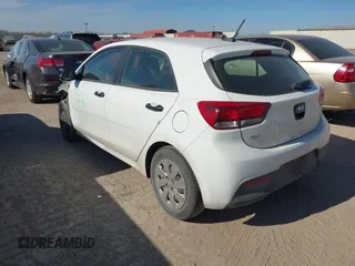 2018 Kia Rio LX with VIN 3KPA25AB8JE087859, listed as a IAAI auction lot 41399650 with 57,770 mi miles and . Bid and sale history available at DreamBid. Image 3.
