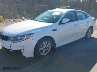 2017 Kia Optima LX with VIN 5XXGT4L33HG166901, listed as a IAAI auction lot 41589431 with NaN miles. Bid and sale history available at carsss.com. Image 18.