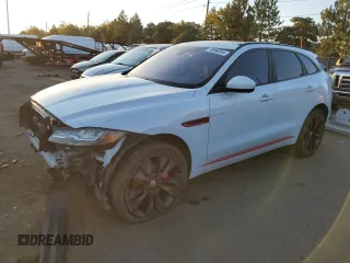 2019 Jaguar F-Pace S z VIN SADCM2FV2KA357519, wystawiony jako Copart lot #70996854 z przebiegiem 92 234 mil mil oraz Szkoda całkowita • Salvage title. Historia ofert i sprzedaży dostępna na DreamBid. Obrazek 1.