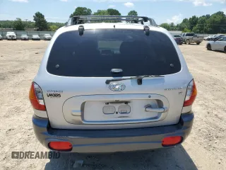 2002 Hyundai Santa Fe GLS with VIN KM8SC13D42U334401, listed as a Copart auction lot 60467854 with 187,404 mi miles and Salvage Title. Bid and sale history available at carsss.com. Image 6.