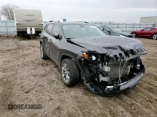 2019 Jeep Cherokee Latitude Plus z VIN 1C4PJLLB2KD296659, wystawiony jako Copart lot #79517904 z przebiegiem 99 245 mil mil oraz Szkoda całkowita • Salvage title. Historia ofert i sprzedaży dostępna na DreamBid. Obrazek 11.