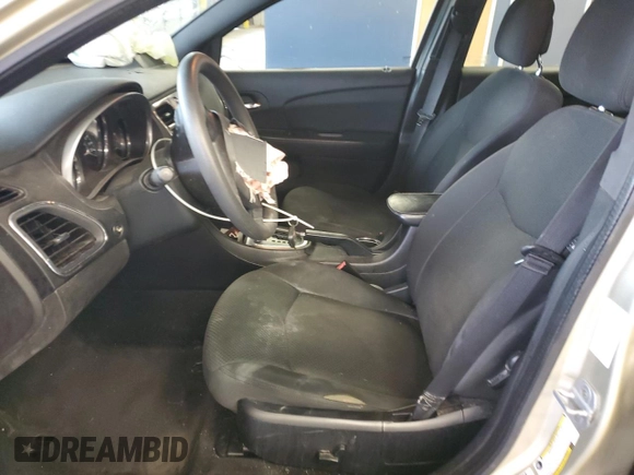 2011 Chrysler 200 LX with VIN 1C3BC4FB4BN515786, listed as a Copart auction lot 51261555 with 237,345 mi miles and Salvage Title. Bid and sale history available at carsss.com. Image 7.