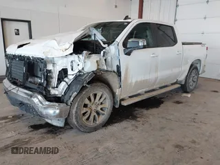 2024 Chevrolet Silverado 1500 LT with VIN 1GCPDKEK6RZ180439, listed as a IAAI auction lot 41602846 with 23,229 mi miles. Bid and sale history available at carsss.com. Image 2.