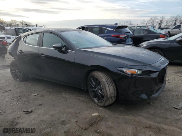 2024 Mazda Mazda3 Hatchback 2.5 S Select Sport with VIN JM1BPAKM6R1716306, listed as a Copart auction lot 86570844 with 7,242 mi miles and Salvage Title. Bid and sale history available at carsss.com. Image 4.