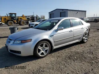 2006 Acura TL with VIN 19UUA66286A017143, listed as a Copart auction lot 53622105 with 161,161 mi miles and Salvage Title. Bid and sale history available at carsss.com. Image 1.