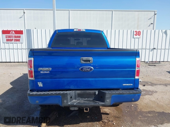 2014 Ford F-150 XL with VIN 1FTEW1CM9EFC15292, listed as a IAAI auction lot 41813091 with 125,339 mi miles. Bid and sale history available at carsss.com. Image 16.