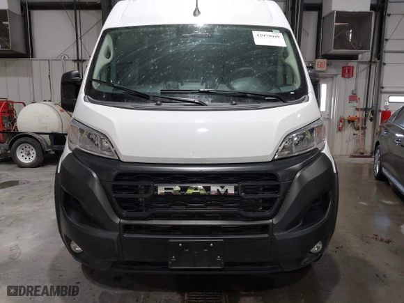 2025 Ram ProMaster Cargo Van Tradesman with VIN 3C6LRVCG1SE511954, listed as a IAAI auction lot 42079049 with 13,379 mi miles. Bid and sale history available at carsss.com. Image 12.