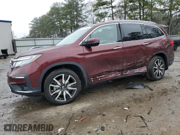 2021 Honda Pilot Elite with VIN 5FNYF6H06MB088455, listed as a Copart auction lot 44637165 with 24,178 mi miles and Salvage Title. Bid and sale history available at carsss.com. Image 1.
