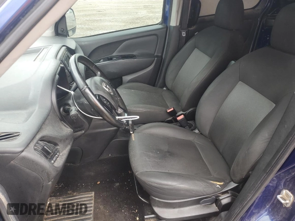 2016 Ram ProMaster City Cargo Tradesman SLT with VIN ZFBERFBT2G6C93788, listed as a Copart auction lot 58568335 with 378,275 mi miles and Clean title. Bid and sale history available at DreamBid. Image 7.