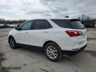 2020 Chevrolet Equinox LS with VIN 3GNAXSEV7LS700182, listed as a Copart auction lot 51627145 with 66,191 mi miles and Salvage Title. Bid and sale history available at carsss.com. Image 2.