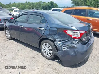2016 Toyota Corolla L with VIN 2T1BURHE3GC728235, listed as a IAAI auction lot 42514916 with 90,438 mi miles and . Bid and sale history available at DreamBid. Image 3.