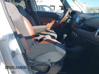 2014 FIAT 500L Trekking with VIN ZFBCFADH7EZ017515, listed as a IAAI auction lot 41431155 with 128,311 mi miles and . Bid and sale history available at DreamBid. Image 5.