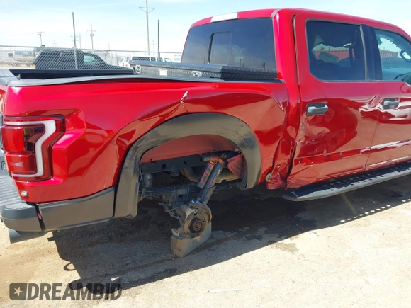 2020 Ford F-150 Raptor with VIN 1FTFW1RG9LFA36558, listed as a IAAI auction lot 41804510 with 64,328 mi miles and . Bid and sale history available at carsss.com. Image 6.