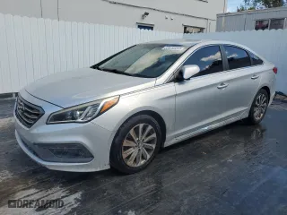 2016 Hyundai Sonata 2.4L Sport with VIN 5NPE34AF2GH434182, listed as a Copart auction lot 44385005 with 106,406 mi miles and Clean Title. Bid and sale history available at carsss.com. Image 1.