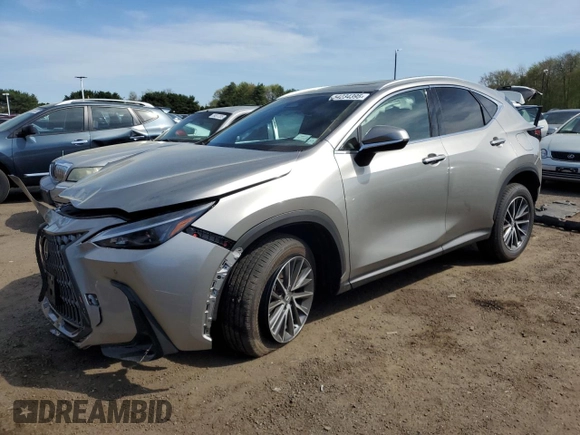 2025 Lexus NX 350 Premium z VIN 2T2GGCEZ0SC080200, wystawiony jako Copart lot #54234395 z przebiegiem 897 mil mil oraz Szkoda całkowita • Salvage title. Historia ofert i sprzedaży dostępna na DreamBid. Obrazek 1.