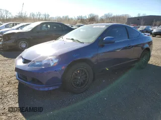 2006 Acura RSX with VIN JH4DC54816S007931, listed as a Copart auction lot 80239664 with 166,886 mi miles and Salvage Title. Bid and sale history available at carsss.com. Image 1.
