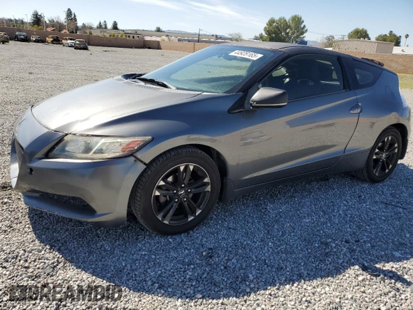 2014 Honda CR-Z with VIN JHMZF1D45ES001809, listed as a Copart auction lot 44928165 with 206,044 mi miles and Salvage Title. Bid and sale history available at DreamBid. Image 1.