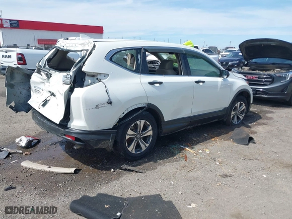 2018 Honda CR-V LX with VIN 2HKRW5H34JH420284, listed as a IAAI auction lot 41847512 with 98,252 mi miles. Bid and sale history available at carsss.com. Image 4.