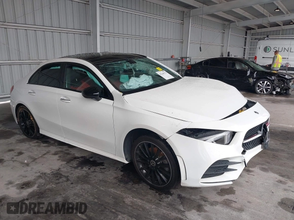 2021 Mercedes-Benz A 220 with VIN W1K3G4EB6MJ264856, listed as a IAAI auction lot 42246751 with 21,121 mi miles and . Bid and sale history available at DreamBid. Image 1.